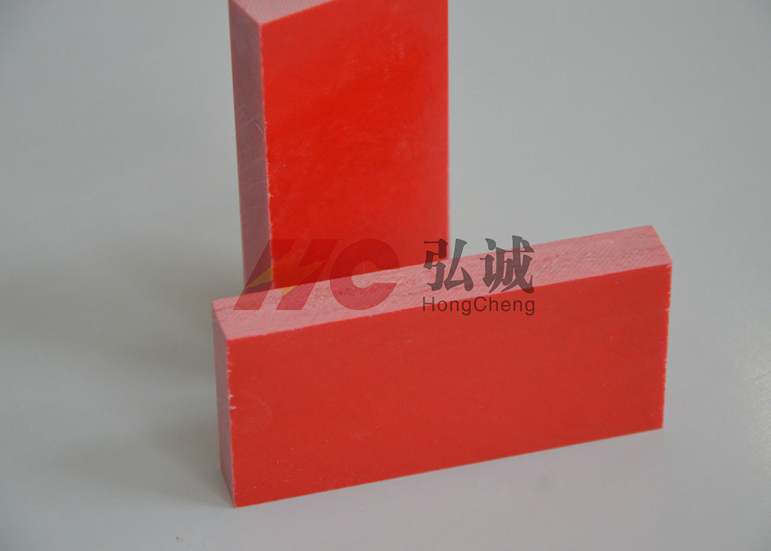 Листа стеклоткани лист/ГПО3 красного цвета прочность слоистого превосходная Флексурал