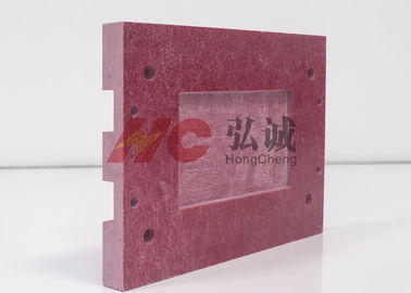 Обложка трансформатора красного листа стеклоткани ГПО3 прикладная и нижняя крышка