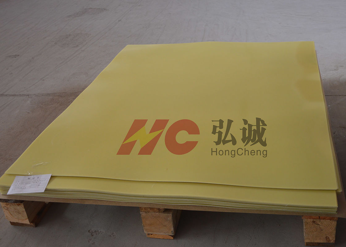 Желтый 4 пластикового листа Г10 Фр сопротивления жары слоистого лист/Г10 превосходного
