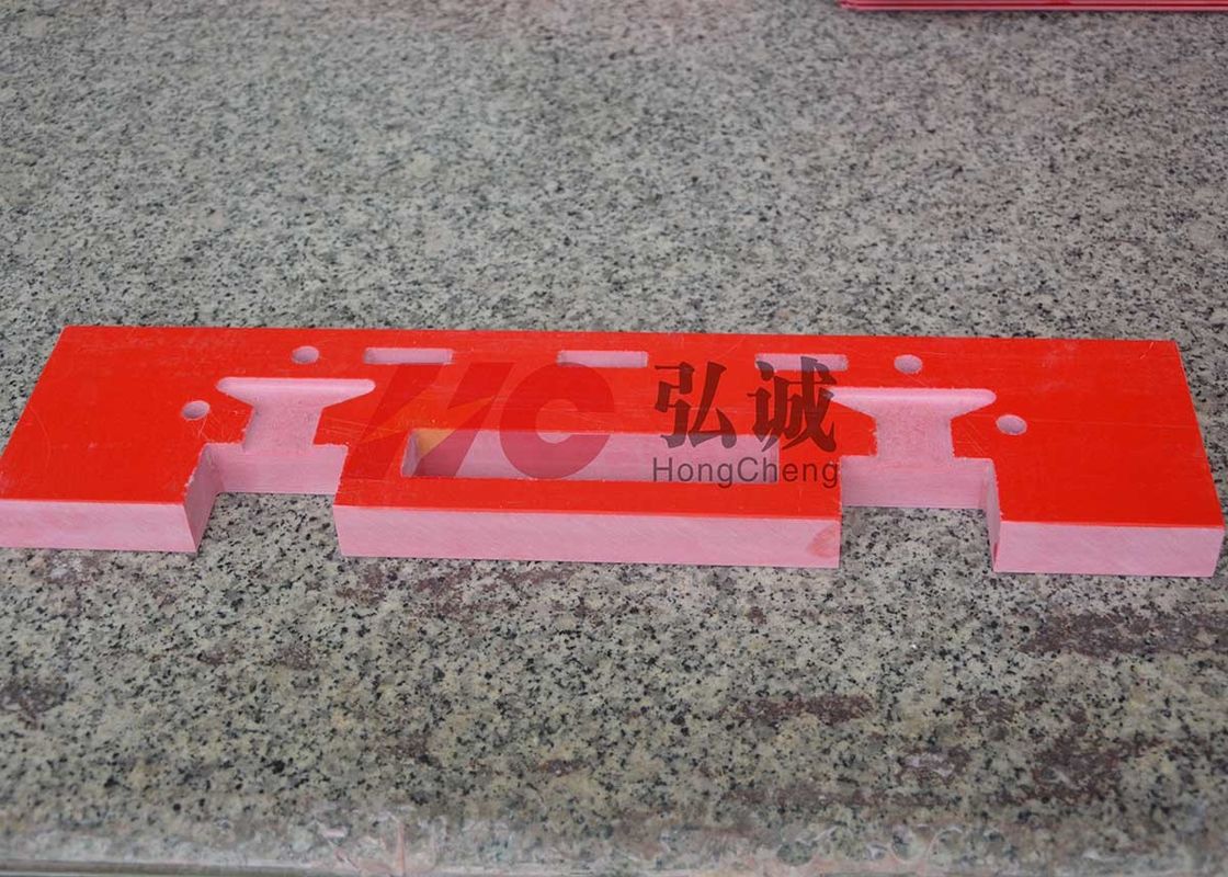 Лист ламината красного цвета аттестации ГПО3 ДИН 5510, лист плиты стеклоткани