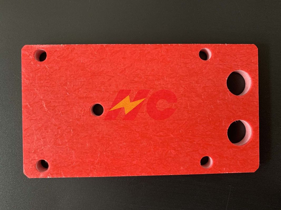 Красный и белый Гпо3 лист смолы 600В полиэстер листа КТИ для электрического шкафа
